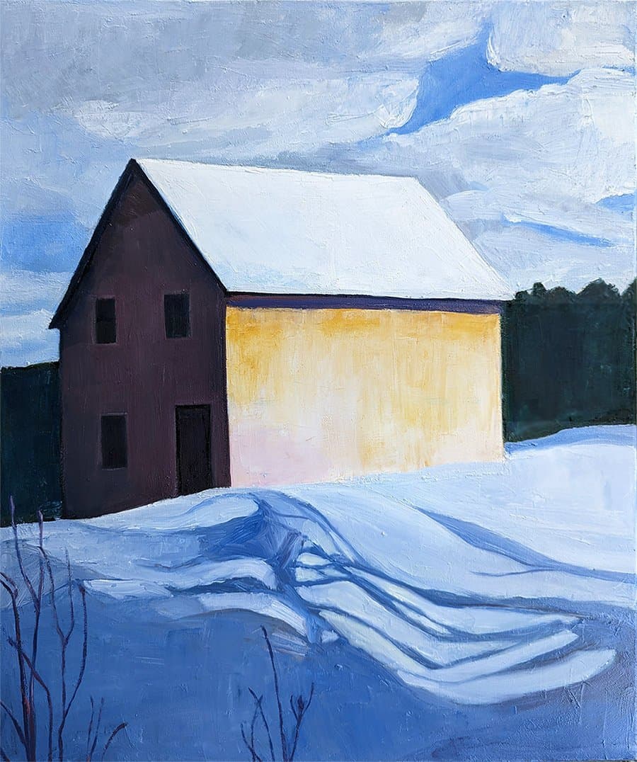 Winter Shadow Play