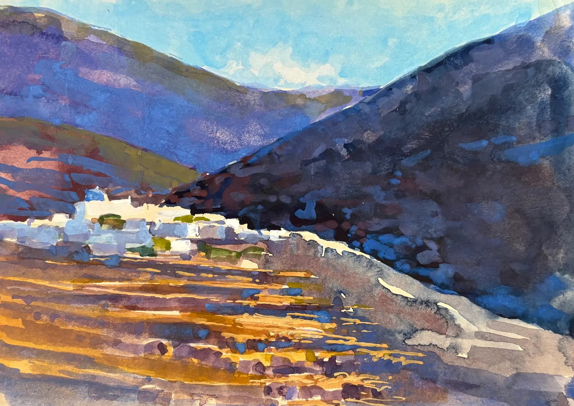 View from Hotel Petali, Sifnos Greece