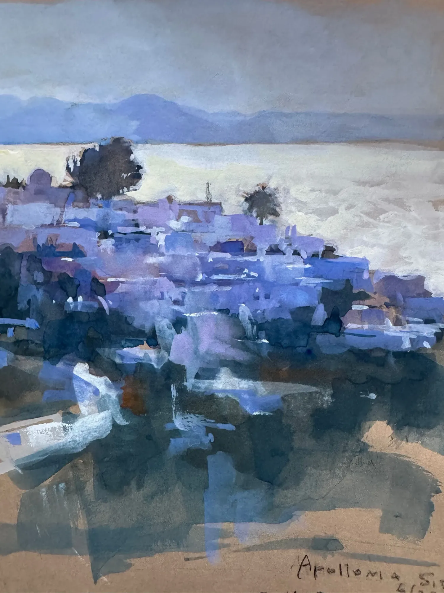 Apollonia, Sifnos, Greece by Michael Bare